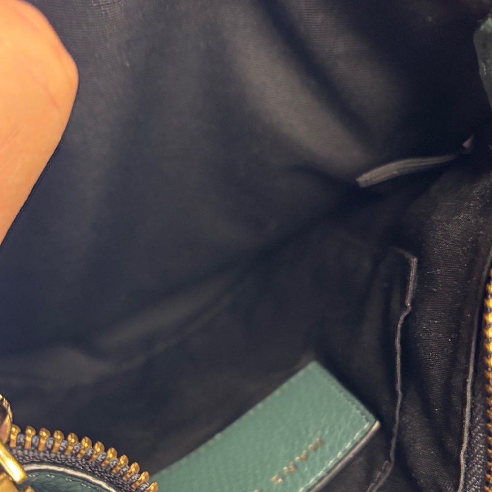 Marc Jacobs Teal Leather Crossbody Bag - Picture 6 of 8
